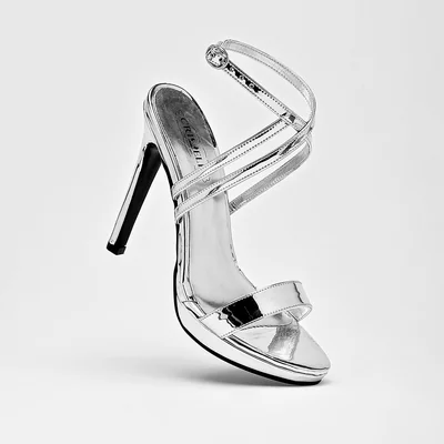 ZAPATILLA GRADUACION 11 CM MUJER Crivelli 17-3284 PLATA