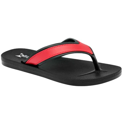 SANDALIA VERANO ABIERTO 2 CM MUJER Bariletas 1100 ROJO NEGRO