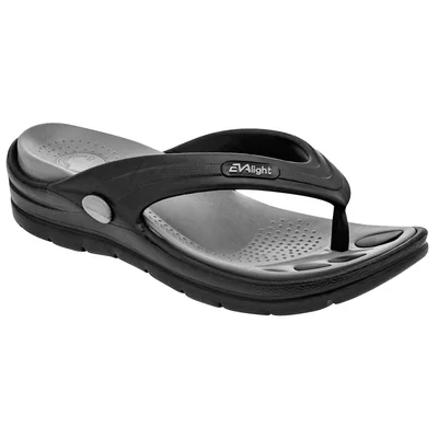 SANDALIA VERANO ABIERTO MUJER Evalight SKTW09 NEGRO