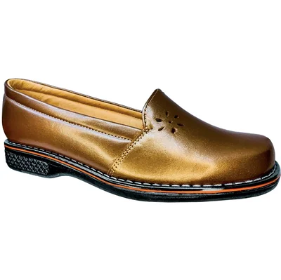 Zapato Mujer Piel Borrego Pie Diabetico Comodo Descanso Casual N1