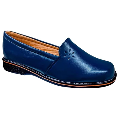 Zapato Mujer Piel Borrego Para Pie Diabético Comodo Descanso