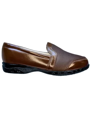 Zapato Mujer Piel Borrego Pie Diabético Cómodo Licra Enco N4