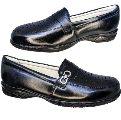 Zapato Mujer Pie Diabético Piel Borrego Cómodo Descanso Nc9
