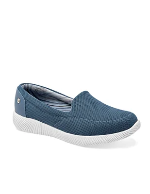 ZAPATO CASUAL PARA MUJER DE TELA COLOR AZUL