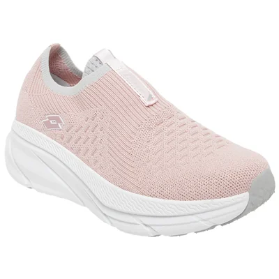 Tenis Lotto casuales EDDIE para Mujer, color rosa
