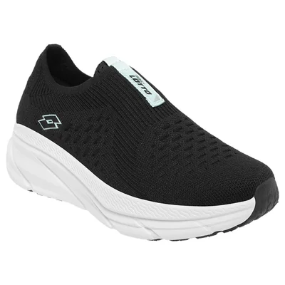 Tenis Lotto casuales EDDIE para Mujer, color Negro
