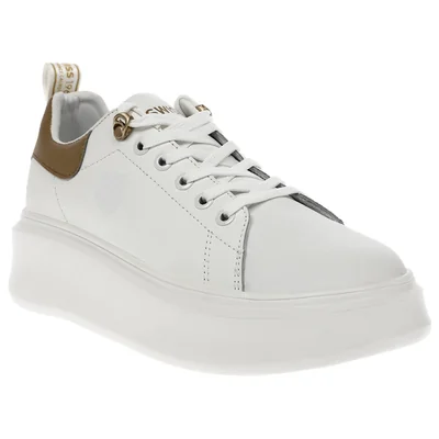 Tenis K-Swiss ALESSIUS PLATFORM Color Blanco Mujer