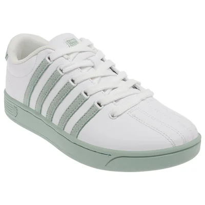 Tenis K-Swiss COURT PRO II V SDE Color Blanco/Verde Mujer