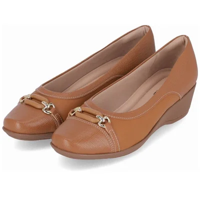 Zapato Cuña con Herraje Piccadilly para Mujer
