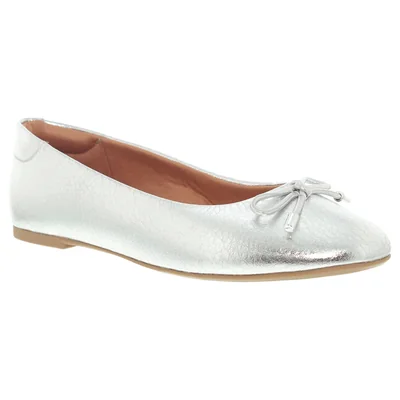 Balerina Aplicación Moño Vizzano Plateado para Mujer