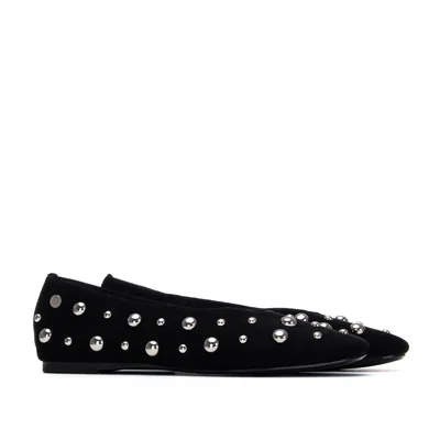 Balerina con Aplicación Xti Negro para Mujer