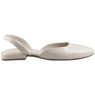 Balerina Dama Cosmo Paris 8323 Neutro Brillo Zapatilla Mujer Talla 23 a 26 E