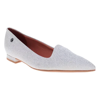 Balerina Puntal para Mujer, Color Plateado Vizzano