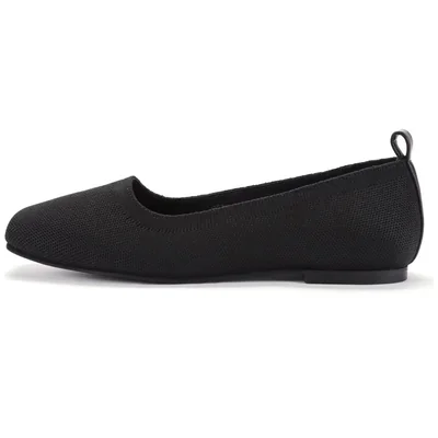 Balerin Color Negro Textil I Miller para Mujer