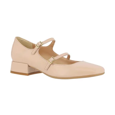 Ballerinas de Charol Westies Doble Hebilla para Mujer