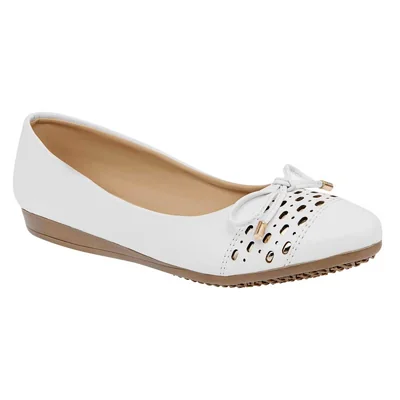 FLATS CON MOÑO Ivi love 2229 Color Blanco PARA Mujer Tx6
