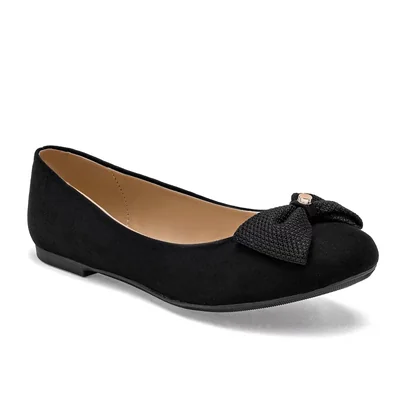 FLATS MOÑOS Been class 17361 Color Negro PARA Mujer Tx7