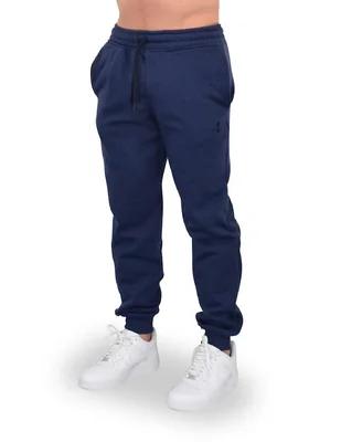 Jogger regular John Leopard Chillout Fleece estampado logo con bolsillos para hombre