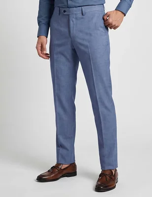 "pantalón" formal de vestir slim perry ellis "de" poliéster "para hombre"