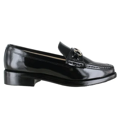 Zapato Diseño Moderno Dama Carlo Ronaldi 1209 Camaleón Negro Suela Cuero Injerto Acabado Elegante