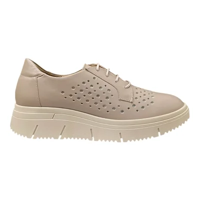 Zapatos Mocasines con plataforma Vicenza Beige