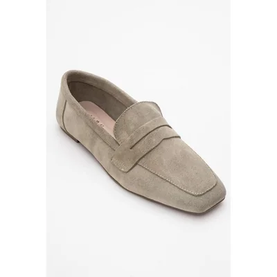 Morne - Mocasines de ante beige
