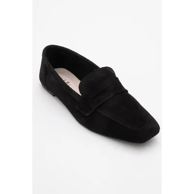 Morne - Mocasines de ante negro