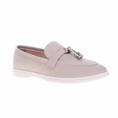 Mocasines Moleca con Aplicación para Mujer