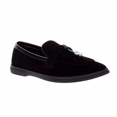 Mocasines Moleca con Aplicación para Mujer