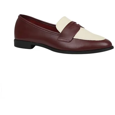 Mocasín con Aplicación Via uno para Mujer