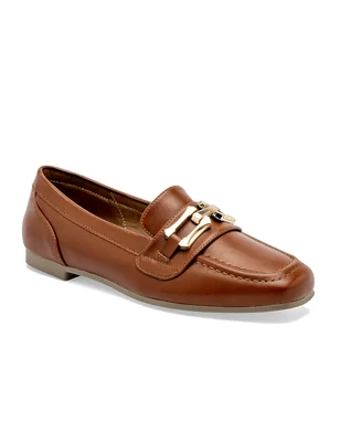 ZAPATO MUJER DE PISO COLOR CAFE