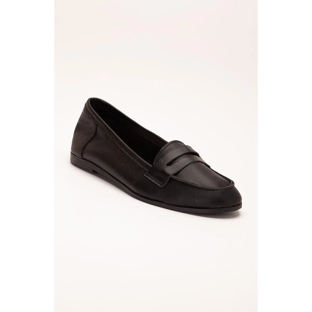 Dorothy - Mocasines de piel negros