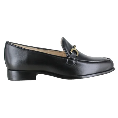 Zapato Vestir Elegante Dama Carlo Ronaldi 1208 Mestizo Liso Negro Suela Cuero Elegante Estilo