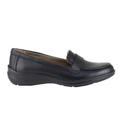 Mocasines Loafer Para Mujer Verde Tabaco 7297 Negro Vestir