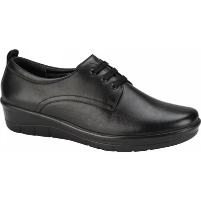 Choclo confort dama negro piel Calzado Pazstor modelo 7513