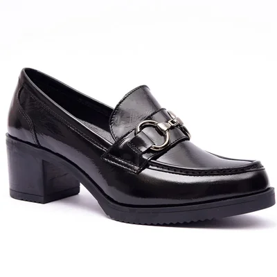 Mocasines Baerchi con Tacón Aplicación Herraje para Mujer