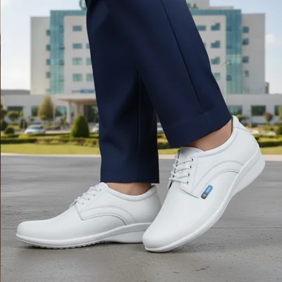 Zapato Blanco Clínico Para Mujer Dr. Hosue 05807 Enfermería Servicio Confort