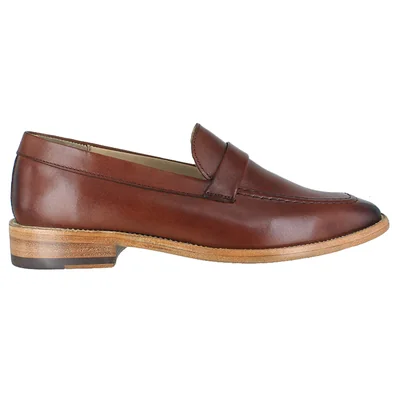 Zapato Diseño Casual Dama Carlo Ronaldi 1201 Becerro Capuchino Suela Canto Natural Cómodo Versátil