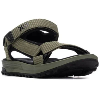 Sandalia Txt-Velcro Xti Verde para Hombre