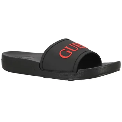 Sandalia Slide Guess Negro para Hombre