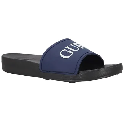 Sandalia Slide Guess Azul Oscuro para Hombre