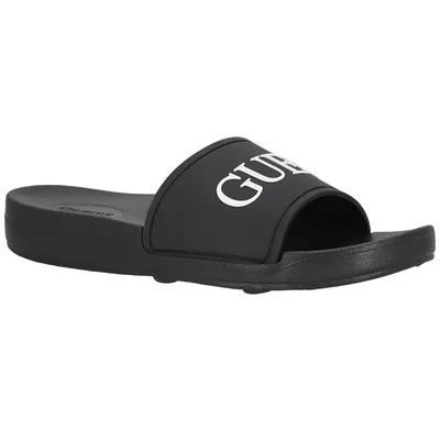Sandalia Slide Guess Negro para Hombre