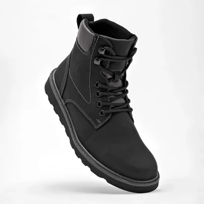 ZAPATO BOTA Rodrisan HOMBRE EN COLOR NEGRO GRIS 38003