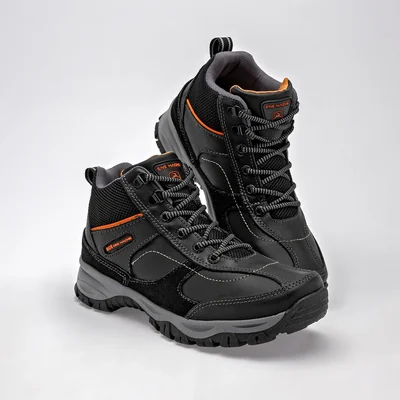 ZAPATO HIKING Ene Hache JOVEN EN COLOR NEGRO 160