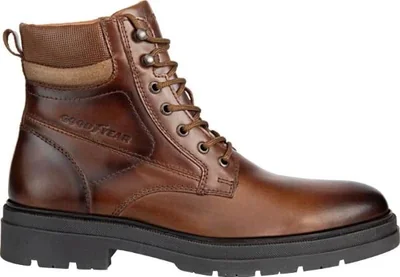 Bota heavy caballero miel piel Goodyear modelo 7061