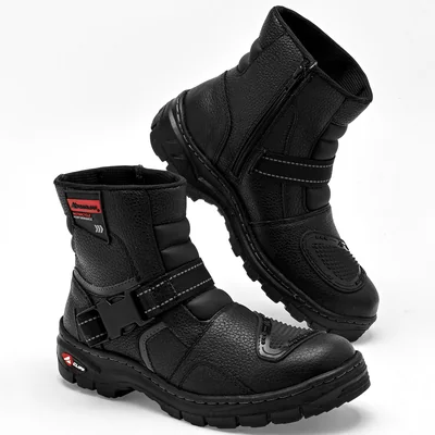 ZAPATO BOTA CASUAL HOMBRE Cliff 0110 NEGRO PLATA