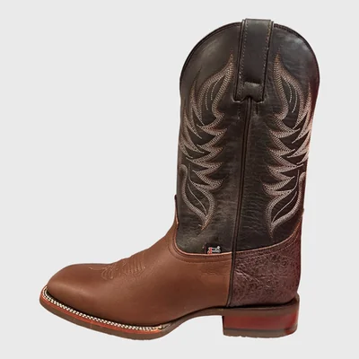 Botas Justin Hombre Vaqueras Piel Sapo Jb5512 Miel Sapo