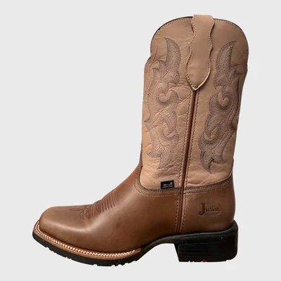 Botas Justin Hombre Vaqueras Mad Dog Antracife Jb5560 Cafe Antracife