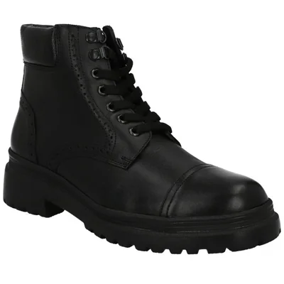 Bota Piel Negro I Miller para Hombre