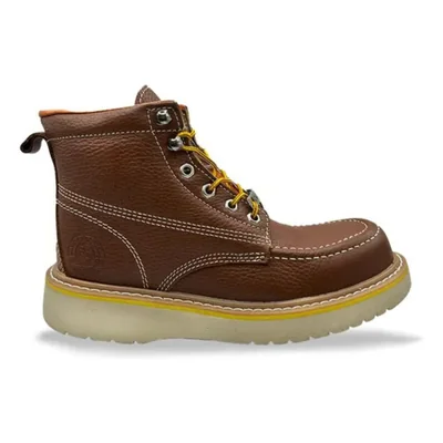 Bota De Trabajo Caribu Modelo 364p De Piel Con Casco